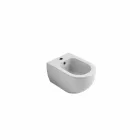 Moderno diseño de pared de cerámica bidet colgado Star 55x35cm made in Italy viadurini