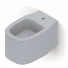 Bidé suspendido de cerámica de diseño moderno producido en Italia, Hamlet viadurini