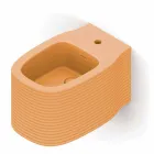 Bidé suspendido de cerámica de diseño moderno producido en Italia, Hamlet viadurini