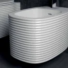 Bidé suspendido de cerámica de diseño moderno producido en Italia, Hamlet viadurini