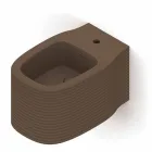 Bidé suspendido de cerámica de diseño moderno producido en Italia, Hamlet viadurini