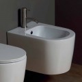 La pared de cerámica moderna Shine Square colgó el bidet 50x35cm, hecho en Italia