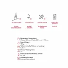 Biocamino mármol soporte circular Gordon, fabricado en Italia viadurini