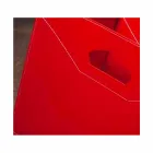 Bolso de madera en cuero 100% Made in Italy Innovo viadurini