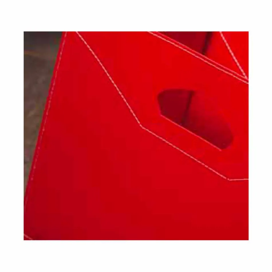 Bolso de madera en cuero 100% Made in Italy Innovo viadurini