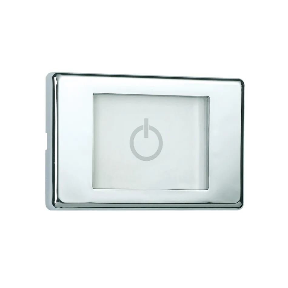 Bossini Dream rociador de ducha moderno en acabado cromado con luces LED y cuatro funciones viadurini