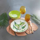 Copas de vino de vidrio de colores y modernas 12 piezas Servicio elegante - Persia viadurini