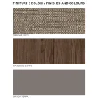 Dormitorio con 4 elementos de estilo moderno Made in Italy de alta calidad - Minorco viadurini