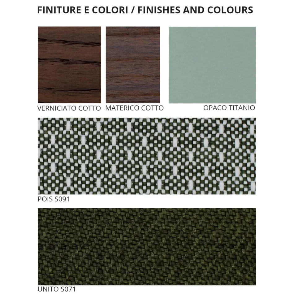 Dormitorio completo con 5 elementos modernos Made in Italy - Shaila viadurini