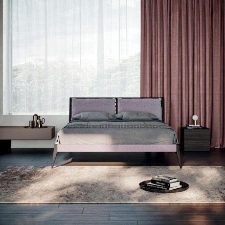 Dormitorio de lujo completo de 6 elementos Made in Italy - Adige viadurini
