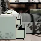 Habitación doble con 5 elementos de lujo Made in Italy - Esmeralda viadurini