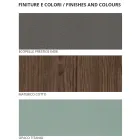 Habitación doble con 5 elementos de lujo Made in Italy - Esmeralda viadurini