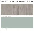 Dormitorio moderno con 4 elementos de estilo moderno Made in Italy - Lusinda viadurini