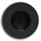 Chimenea de bioetanol de pared de diseño redondo en acero pintado - Trenton viadurini