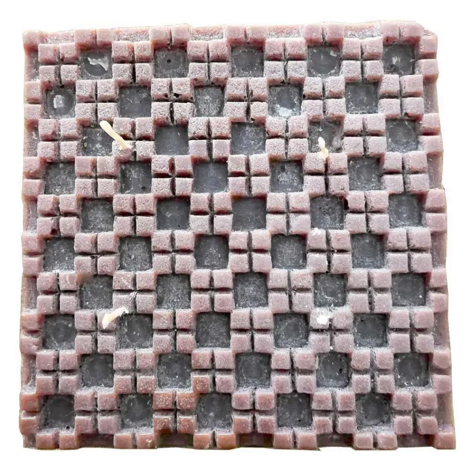 Vela de cera perfumada con canela y 4 mechas Made in Italy - Yuma viadurini