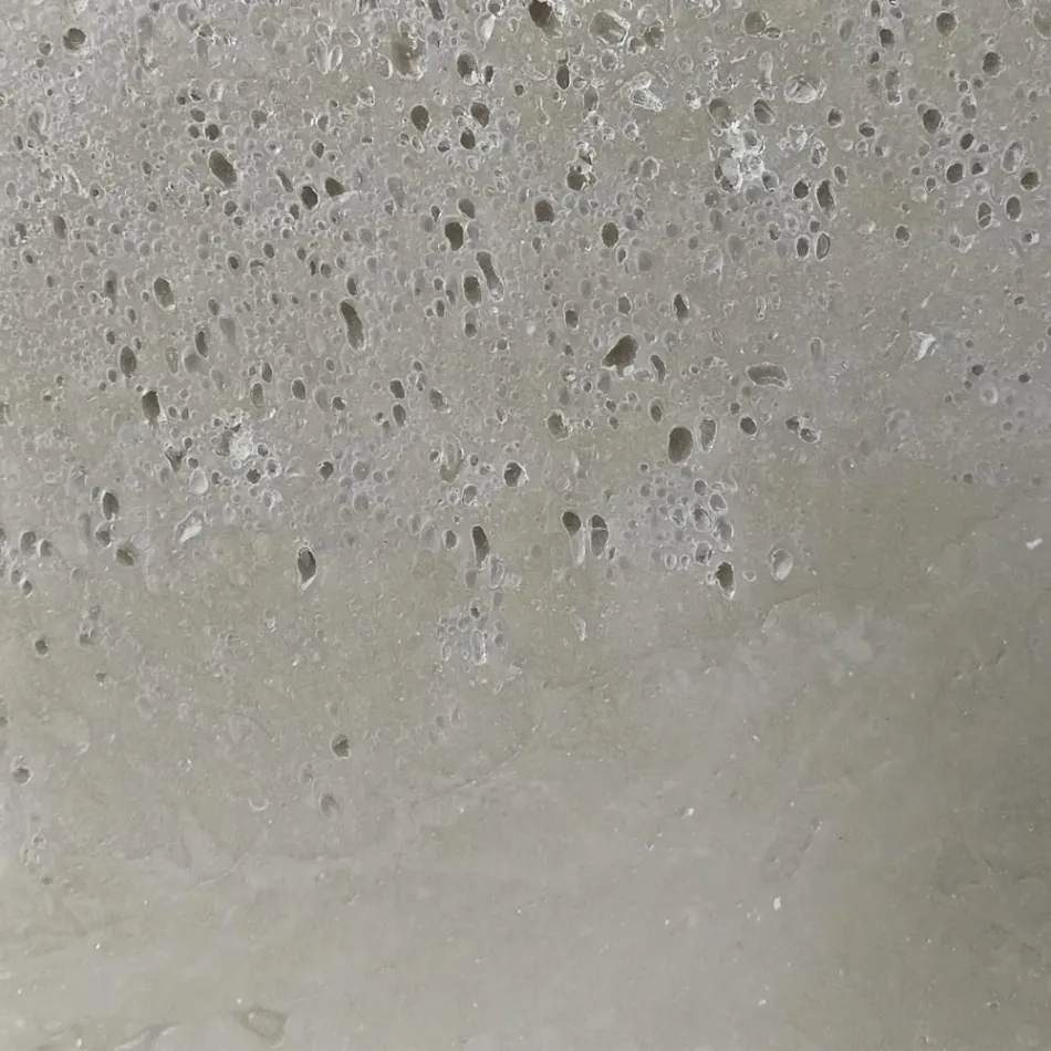 Vela cuadrada de cera moderna hecha a mano Made in Italy - Mondeo viadurini