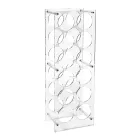 Portabotellas de plexiglás transparente Made in Italy - Whines viadurini