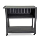 Carrito de exterior de aluminio pintado con diferentes acabados - Hotel viadurini