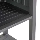 Carrito de exterior de aluminio pintado con diferentes acabados - Hotel viadurini