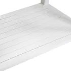 Carrito de exterior de aluminio pintado con diferentes acabados - Hotel viadurini