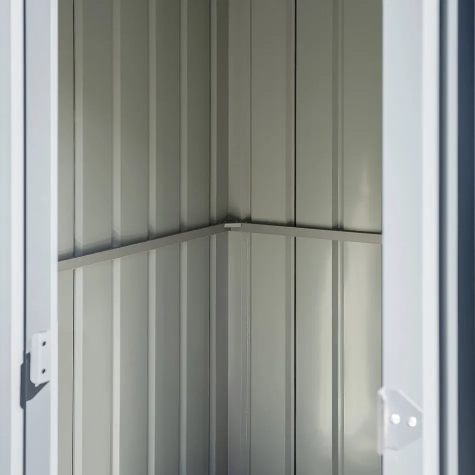 Casa de jardín con puerta batiente en diferentes tamaños - Puppy viadurini