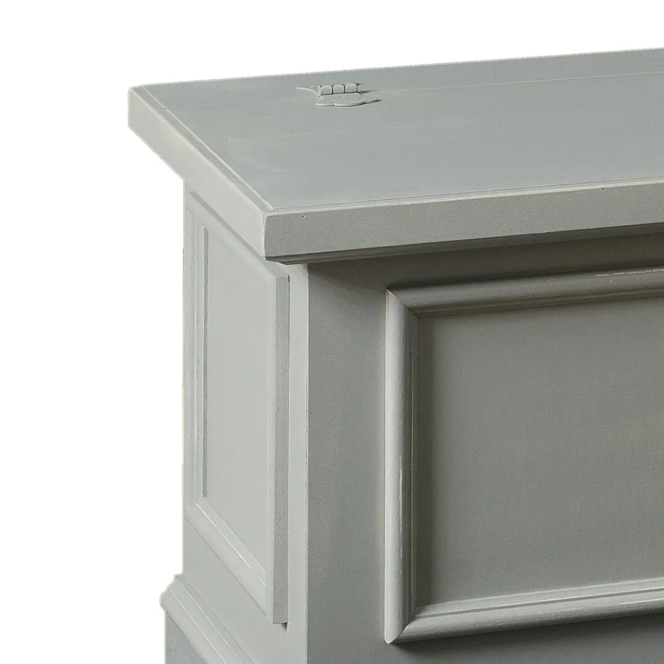 Cómoda con estructura de álamo macizo Made in Italy - Dievis viadurini