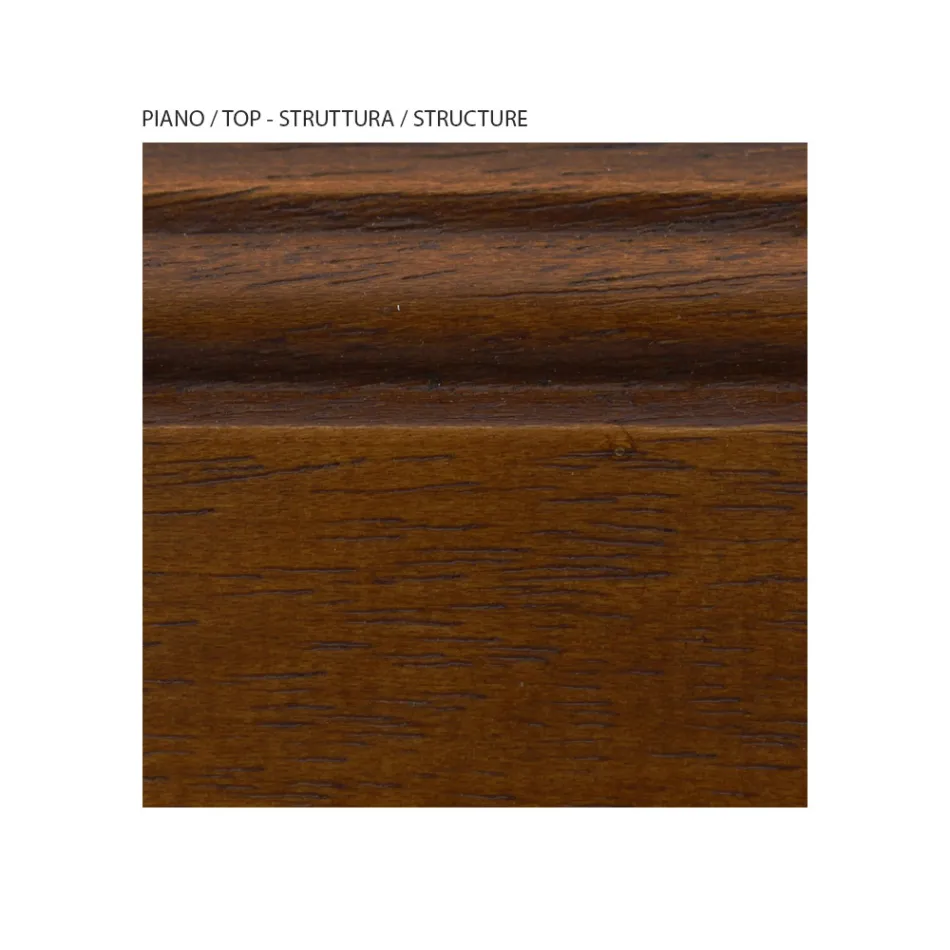 Cómoda en madera contrachapada y diferentes acabados Made in Italy - Hermod viadurini