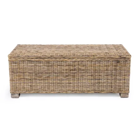 Cofre de exterior en fibra natural de Kubù - Nogitsune viadurini