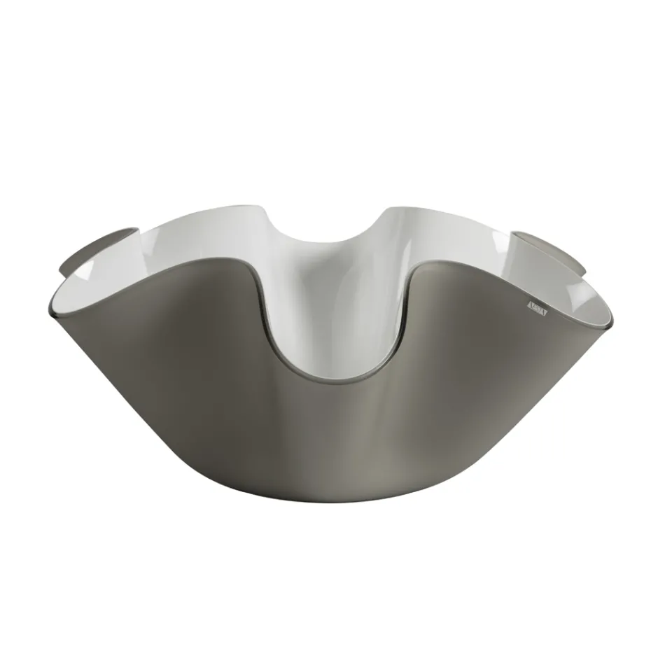 Centro de mesa en cristal acrílico varios acabados Made in Italy - Faustillo viadurini