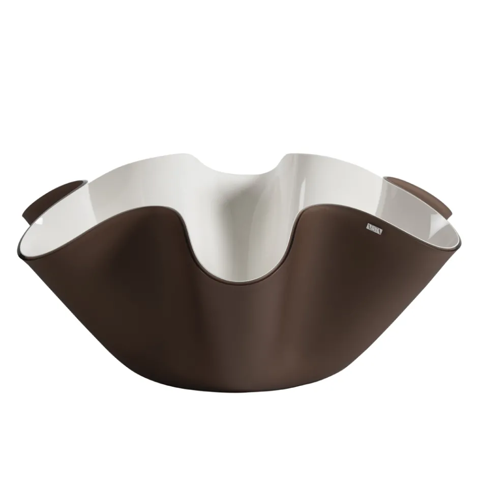 Centro de mesa en cristal acrílico varios acabados Made in Italy - Faustillo viadurini