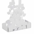 Cesta de hierro con diseño moderno y portavasos hecha en Italia - Marken viadurini