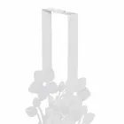 Cesta de hierro con diseño moderno y portavasos hecha en Italia - Marken viadurini