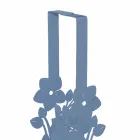 Cesta de hierro con diseño moderno y portavasos hecha en Italia - Marken viadurini