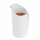 soporte de la pastilla cubierta cesta de cuero de diseño 15 Kg Sapel viadurini