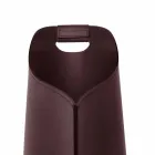 soporte de la pastilla cubierta cesta de cuero de diseño 15 Kg Sapel viadurini