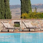 Chaise Longue para exterior en hierro y tela hecha a mano Made in Italy - Relax viadurini