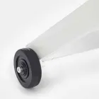 Chaise Longue para exterior en Textilene y Aluminio con Ruedas, 4 Piezas - Babilonia viadurini