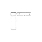 Chaise Longue de Jardín Aluminio y Tejido Técnico - Bahia by Varaschin viadurini