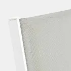 Chaise Longue de jardín con ruedas y respaldo reclinable, 4 piezas - Babilonia viadurini