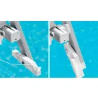 Chaise Longue de jardín moderno con sombrilla y respaldo reclinable - Arnold viadurini