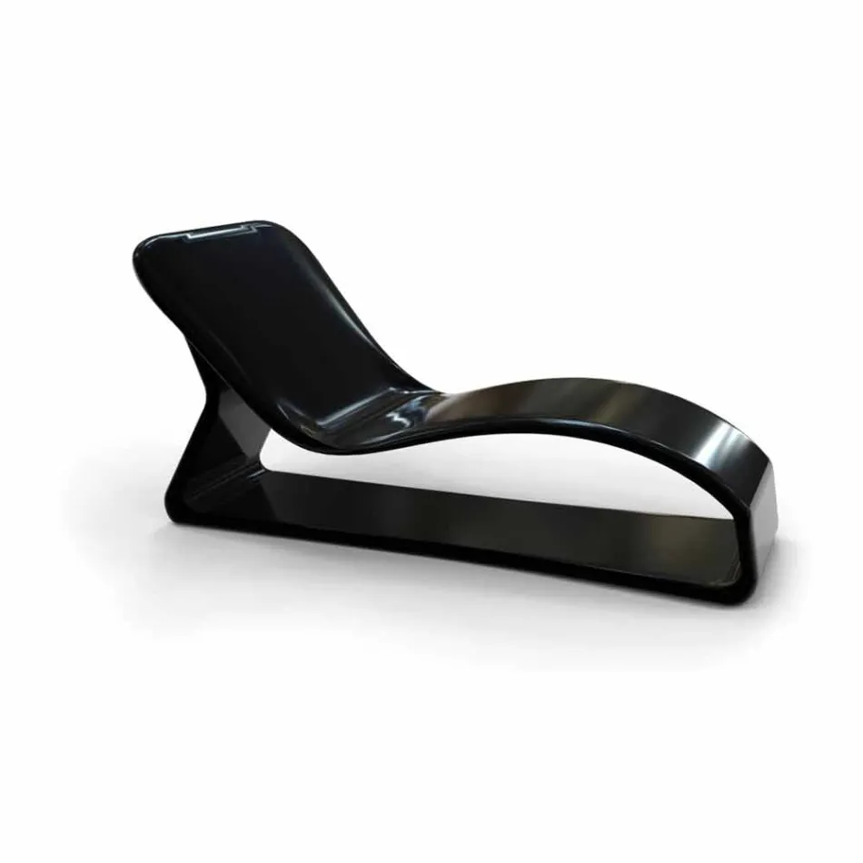 Chaise Longue Kobra de diseño moderno hecho en Italia viadurini