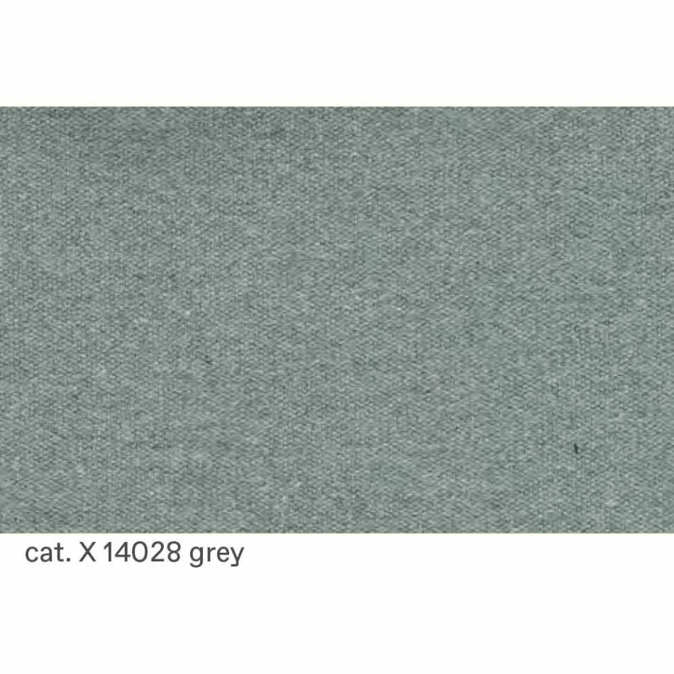 Chaise Longue de madera de abedul con asiento de algodón Made in Italy - Fortaleza viadurini