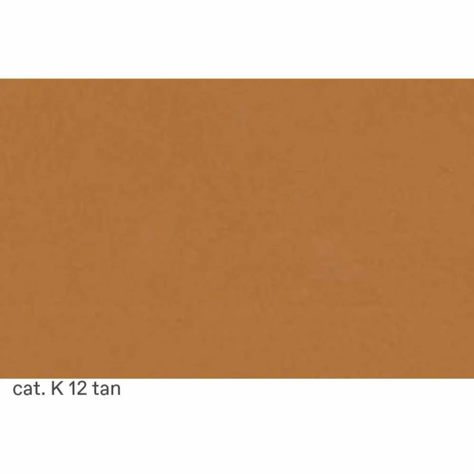 Chaise Longue de cuero con estructura de acero cromado Made in Italy - Beirut viadurini