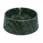 Cuenco moderno para perros y gatos en mármol rosa Portugal o verde Guatemala - Catt viadurini