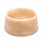 Cuenco moderno para perros y gatos en mármol rosa Portugal o verde Guatemala - Catt viadurini