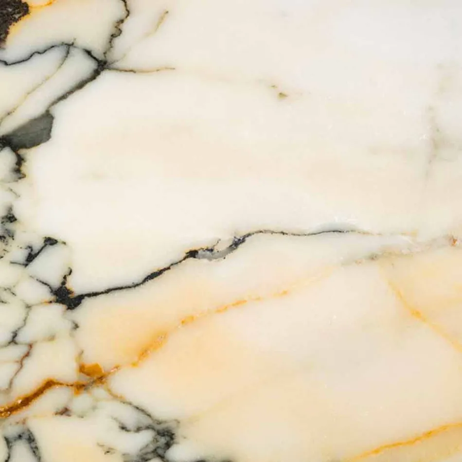 Frutero en mármol Portoro, Marquinia o Paonazzo Made in Italy - Fruta viadurini