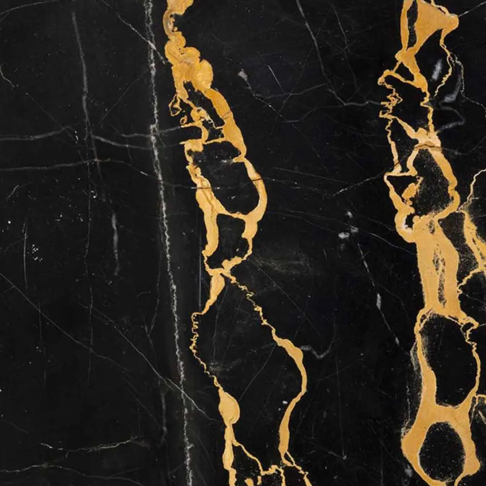 Frutero en mármol Portoro, Marquinia o Paonazzo Made in Italy - Fruta viadurini