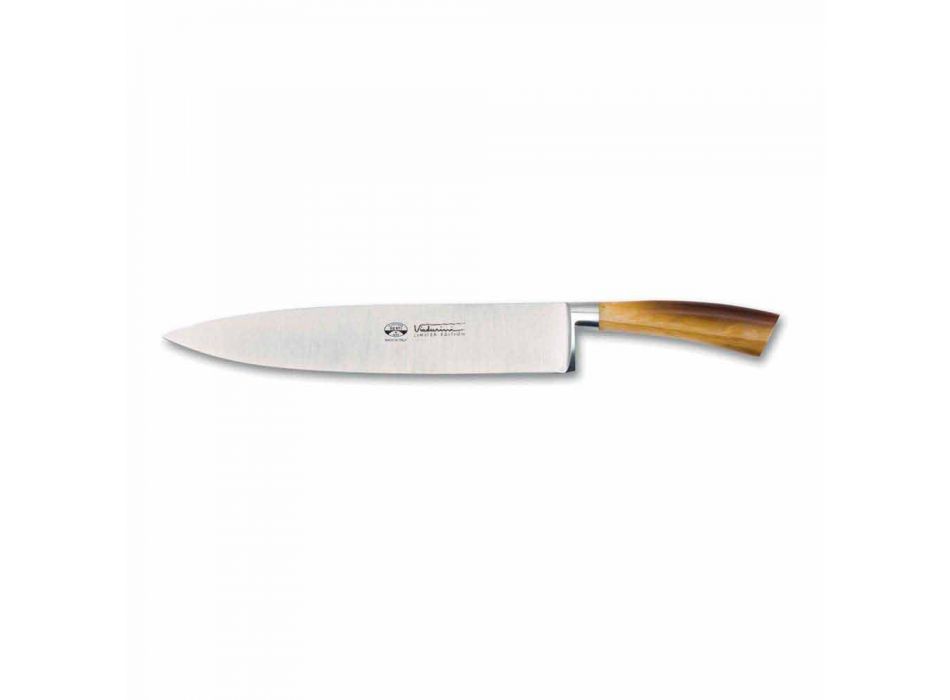 Cuchillo de cocinero multiusos Berti en acero inoxidable exclusivo para Viadurini - Eco viadurini