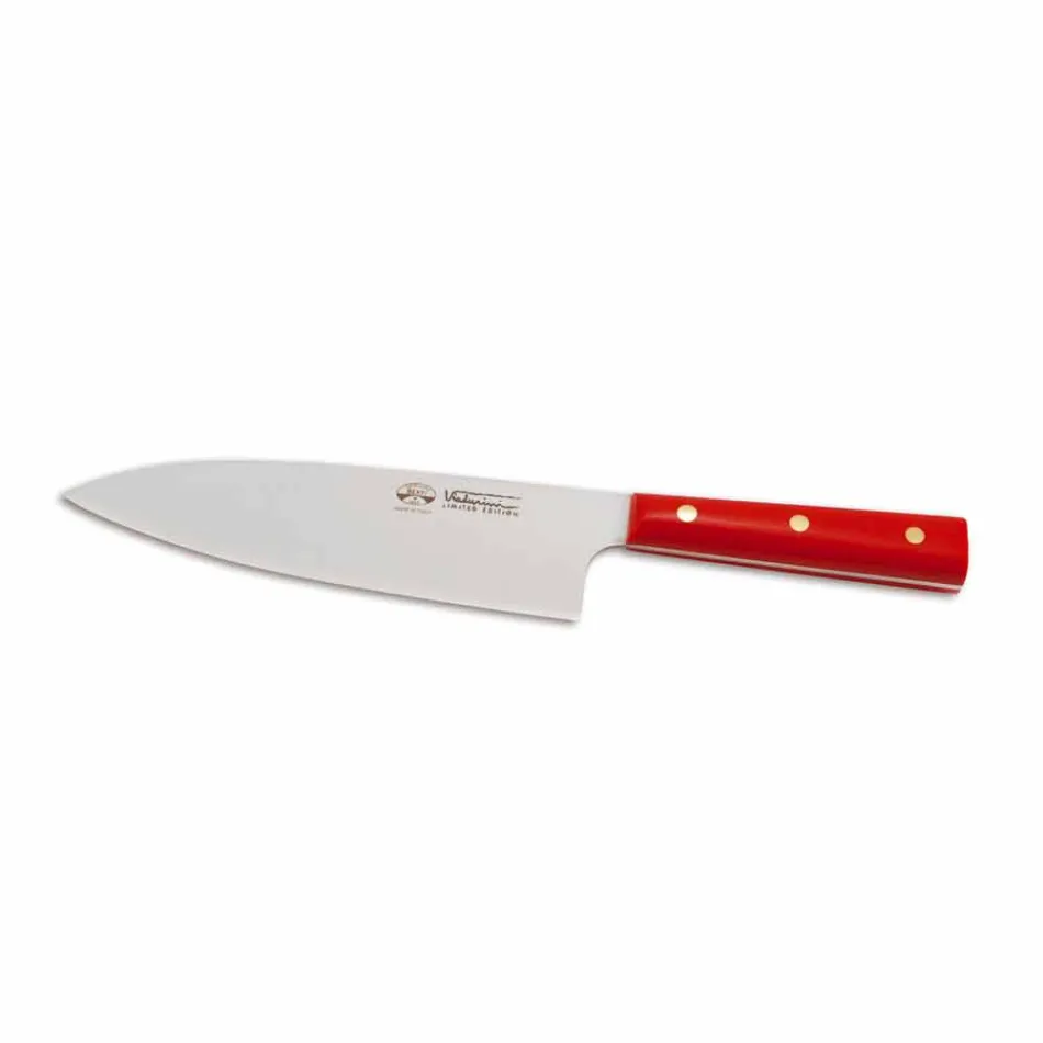 Cuchillo para carne Santoku de acero inoxidable Berti exclusivo para Viadurini - Bione viadurini