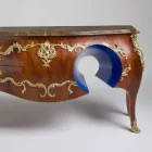 Cajonera de mármol y decoraciones en el diseño, hecho en Italia, Gildo viadurini